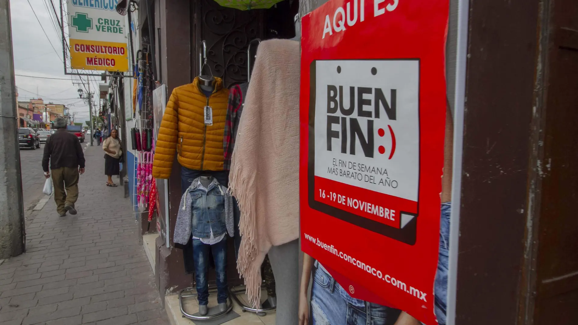 Comercios positivos ante este programa de descuentos. Foto César Ortiz.